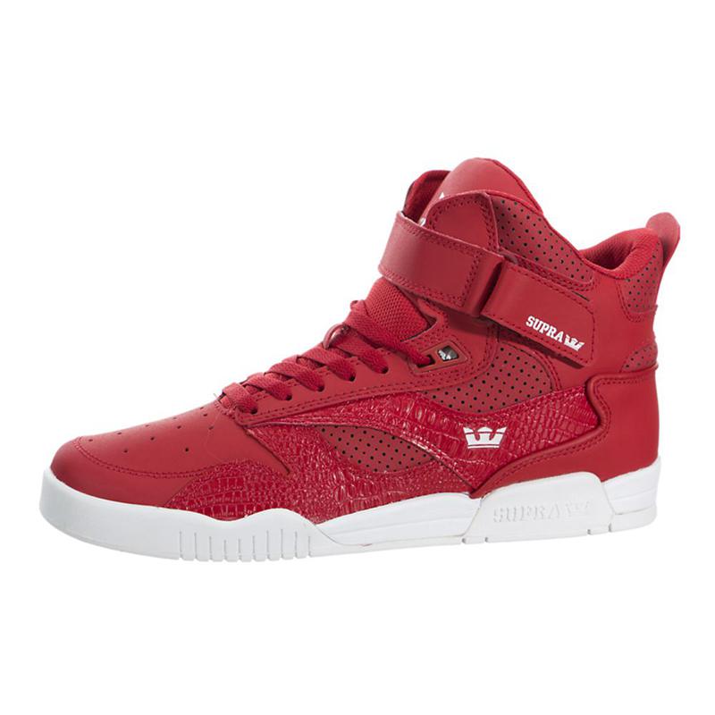 Zapatillas Altas Supra Argentina Mujer - BLEEKER Rojas (ZIWFN-0318)